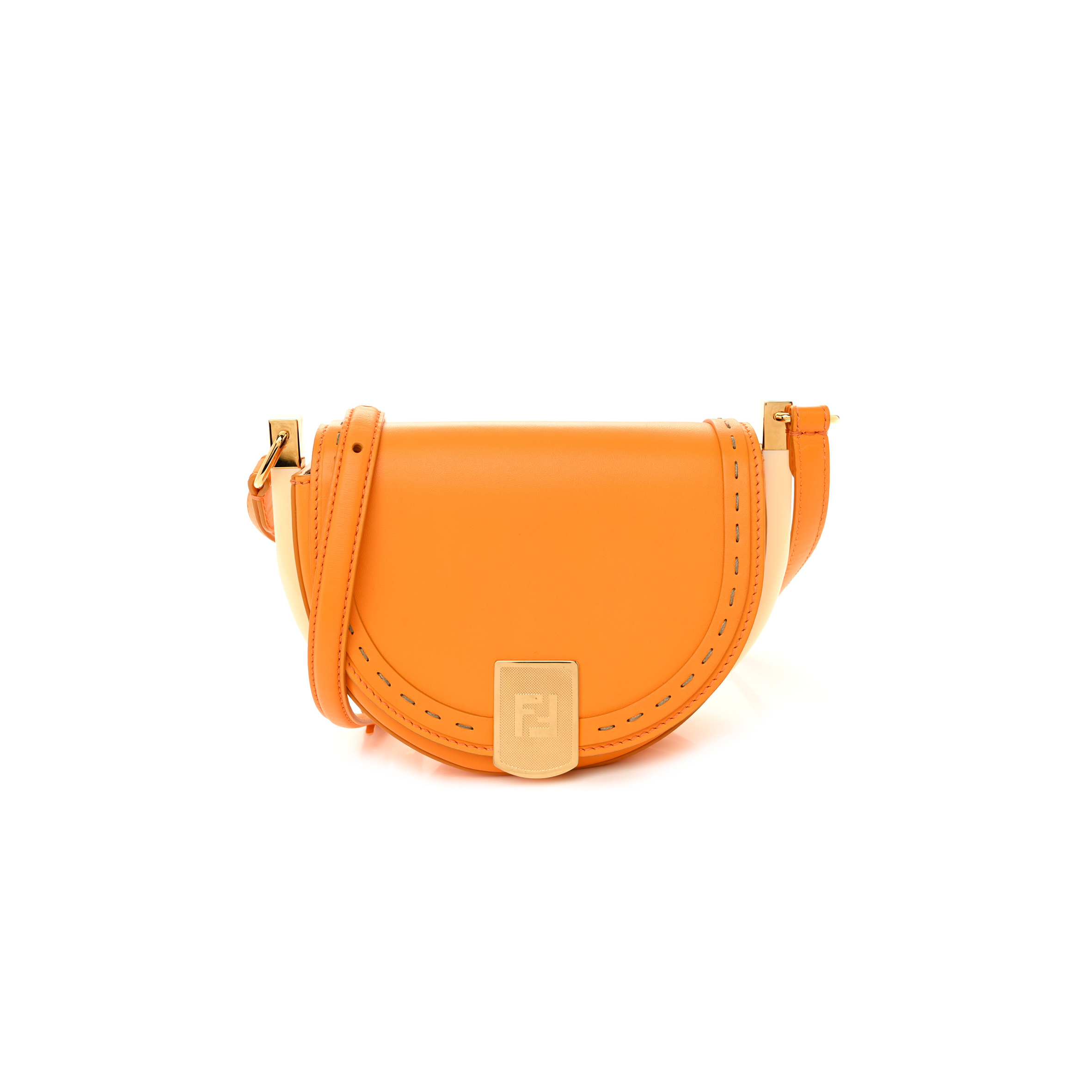 F**di leather moonlight shoulder bag 8bt346abvlf1dzh (19*14*8cm)